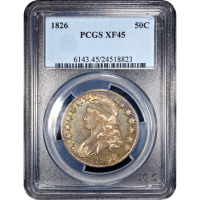 1826 Capped Bust Half Dollar (50c) SLAB Image