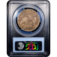 1826 Capped Bust Half Dollar (50c) Reverse Slab Image