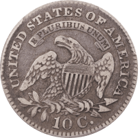 1827 Capped Bust Dime (10c) Reverse Image