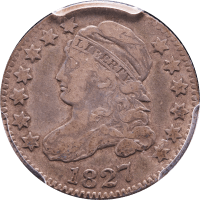 1827 Capped Bust Dime (10c) Obverse Image