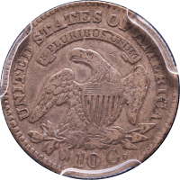 1827 Capped Bust Dime (10c) Reverse Image