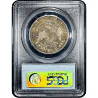 1830 Capped Bust Half Dollar (50c) Small 0 Reverse Slab Image