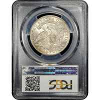 1831 Capped Bust Half Dollar (50c) Reverse Slab Image