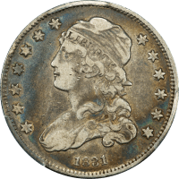 1831 Capped Bust Quarter (25c) Small Letters OBVERSE Image