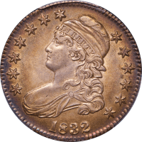 1832 Capped Bust Half (50c) Small Letters Obverse Image