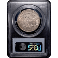 1832 Capped Bust Half Dollar (50c) Small Letters Reverse Slab Image