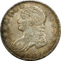 1833 Capped Bust Half Dollar (50c) OBVERSE Image