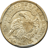 1834 Capped Bust Half Dime (H10C) Reverse Image