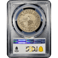 1834 Capped Bust Half Dollar (50c) Small Date, Small Letters Reverse Slab Image