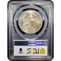 1834 Capped Bust Half Dollar (50c) Small Date Small Letters Reverse Slab Image