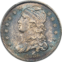 1834 Capped Bust Quarter (25c) Obverse Image