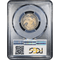 1834 Capped Bust Quarter (25c) Reverse Slab Image
