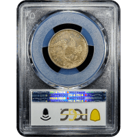 1834 Capped Bust Quarter (25c) Reverse Slab Image