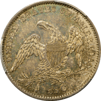 1834 Capped Bust Quarter (25c) Reverse Image
