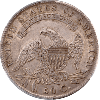 1835 Capped Bust Half Dollar (50c) Reverse Image