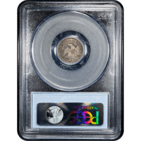 1836 Capped Bust Half Dime (h10c) Large 5C Reverse Slab Image