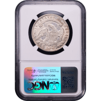 1836 Capped Bust Half Dollar (50c) Lettered Edge Reverse Slab Image