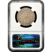 1837 Capped Bust Half Dollar (50c) Reverse Slab Image