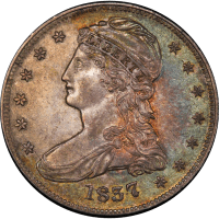 1837 Capped Bust Half Dollar (50c) Obverse Image