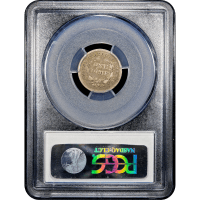 1837 Seated Liberty Dime (10c) No Stars, Large Date Reverse Slab Image