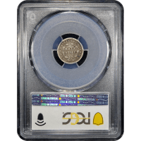 1837 Seated Liberty Half Dime (H10C) Seated Large Date SLAB Image
