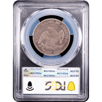 1839-O Capped Bust Half Dollar (50c) Reverse Slab Image