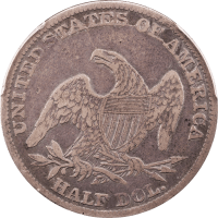1839-O Capped Bust Half Dollar (50c) Reverse Image