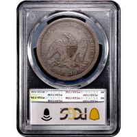 1841 Seated Liberty Dollar ($1) Reverse Slab Image