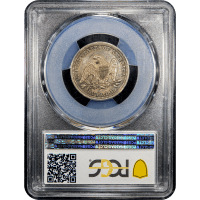 1841 Seated Liberty Quarter (25c) Reverse Slab Image