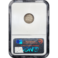 1842-O Seated Liberty Half Dime (H10C) Reverse Slab Image