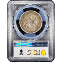 1842-O Seated Liberty Half Dollar (50c) Small Date, Rev of 1839 Reverse Slab Image