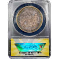 1842 Seated Liberty Dollar ($1) Reverse Slab Image