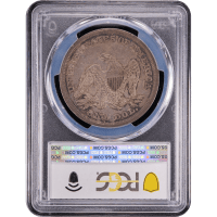 1842 Seated Liberty Dollar ($1) Reverse Slab Image