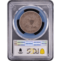 1843 Seated Liberty Half Dollar (50c) Reverse Slab Image