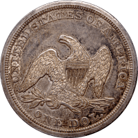 1846-O Seated Liberty Dollar ($1) Reverse Image