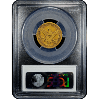 1847-C Liberty Gold Half Eagle ($5) Reverse Slab Image