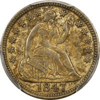 1847 Seated Liberty Half Dime (H10C) OBVERSE Image