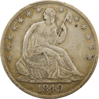 1849-O Seated Liberty Half Dollar (50c) OBVERSE Image