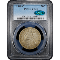 1849-O Seated Liberty Half Dollar (50c) SLAB Image