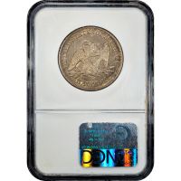 1850-O Seated Liberty Half Dollar (50c) Reverse Slab Image