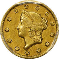 1851-C Gold Dollar ($1) Obverse Image