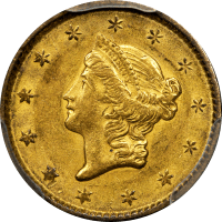 1851 Gold Dollar ($1) Obverse Image