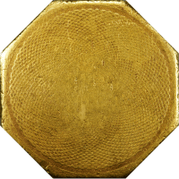 1852 Assay 887 Gold $50 Slug REVERSE Image
