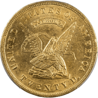 1853 Assay 900 Gold $20 Obverse Image