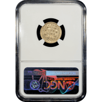 1853 Seated Liberty Dime (10c) Arrows Reverse Slab Image