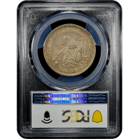 1854-O Seated Liberty Half Dollar (50c) Arrows SLAB Image