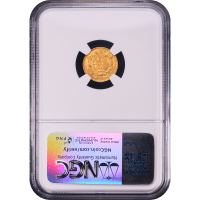 1855 Gold Dollar ($1) Reverse Slab Image