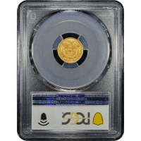 1855 Gold Dollar (G$1) SLAB Image