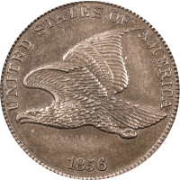 1856 Flying Eagle Cent (1c) OGH Obverse Image