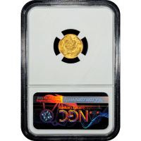 1856 Gold Dollar (G$1) Upright 5 SLAB Image